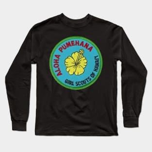 Aloha Pumehana Girl Scouts Patch Long Sleeve T-Shirt